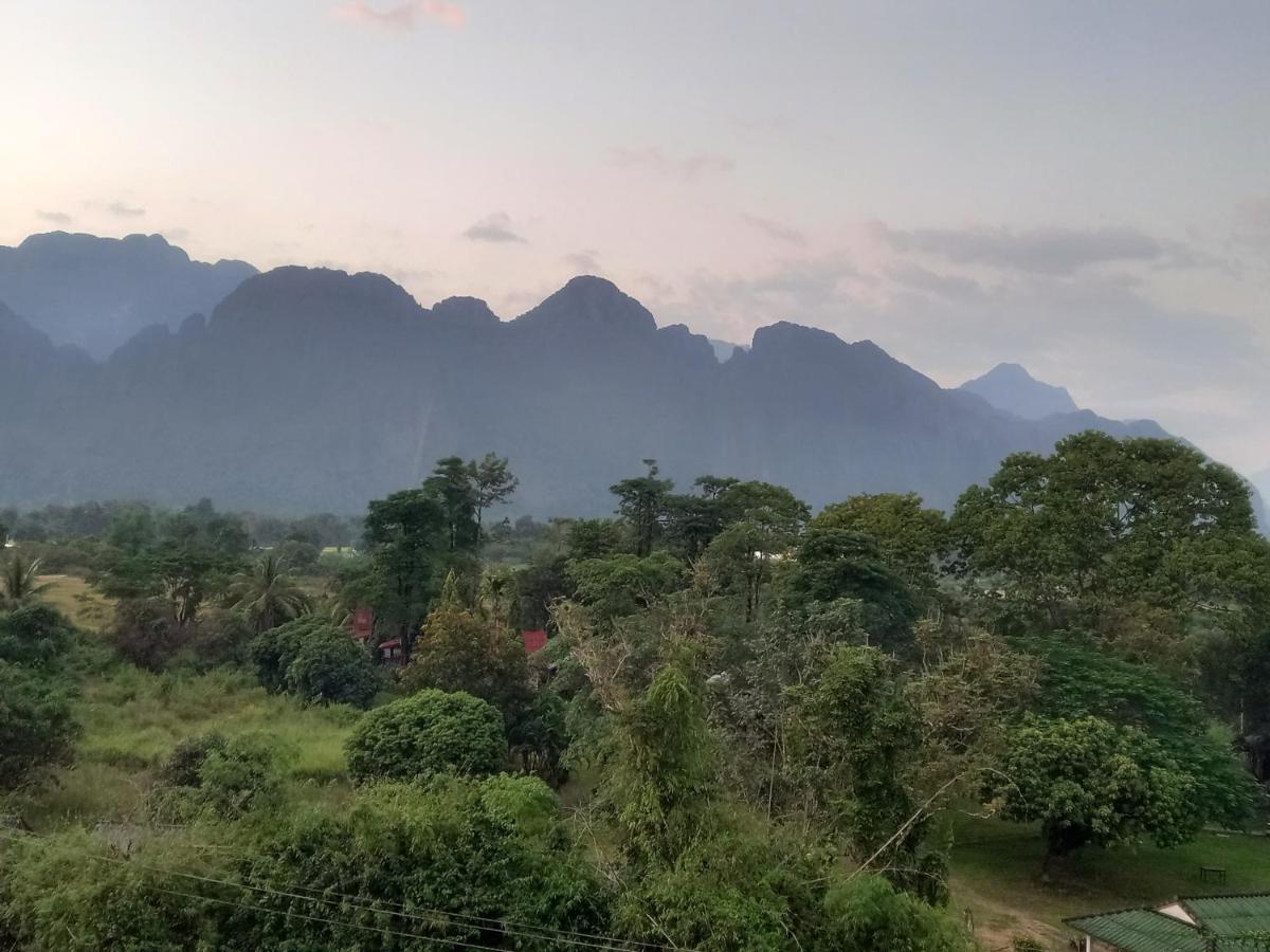 Vang Vieng Queen'S- Mountain View Hotel エクステリア 写真