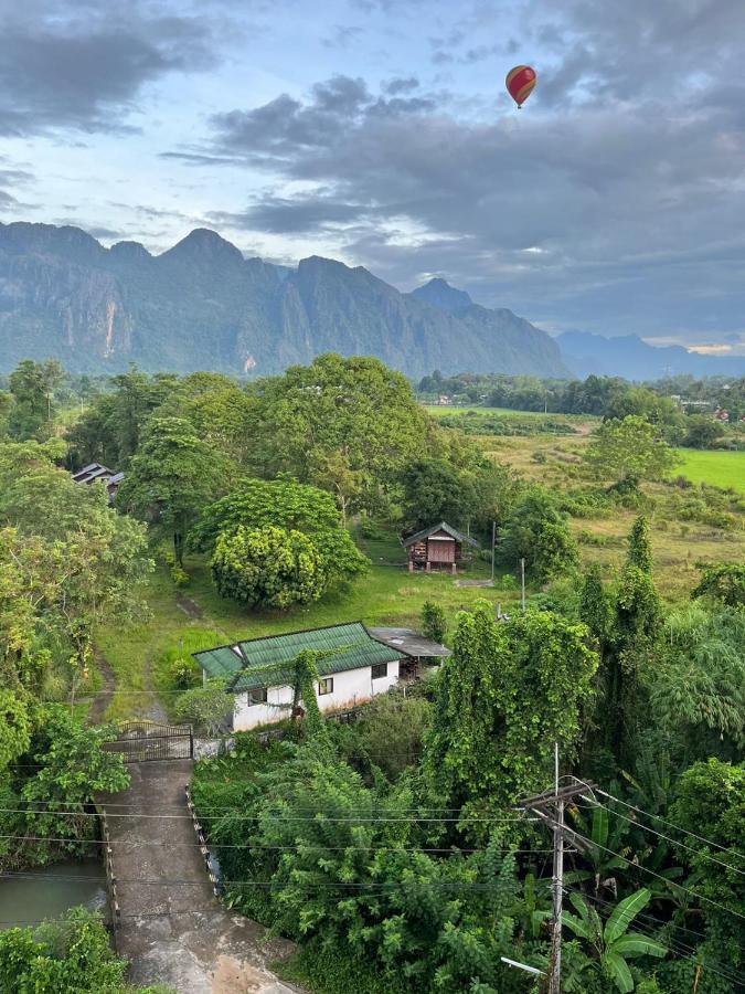 Vang Vieng Queen'S- Mountain View Hotel エクステリア 写真